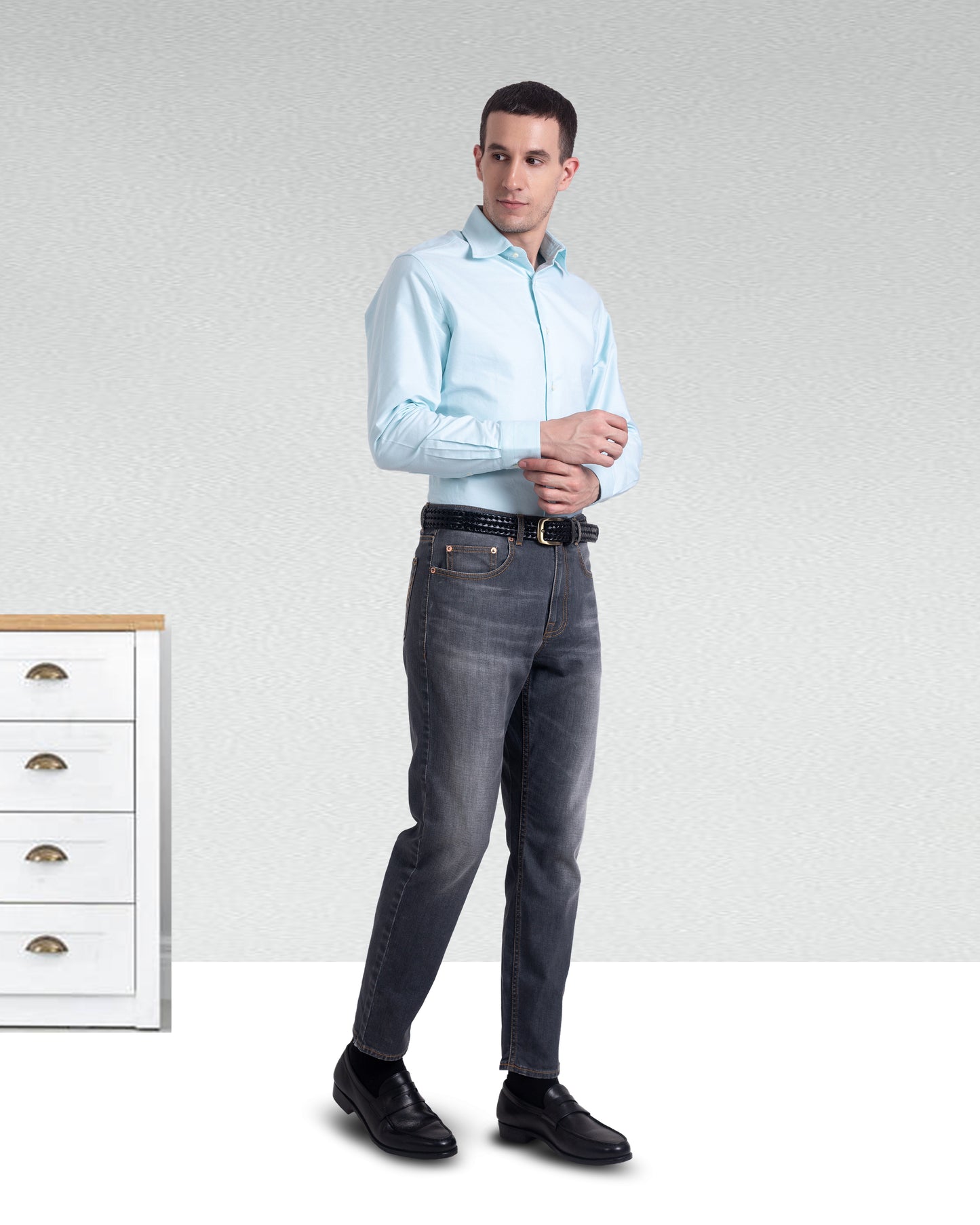 Classic Pale Blue Oxford Shirt