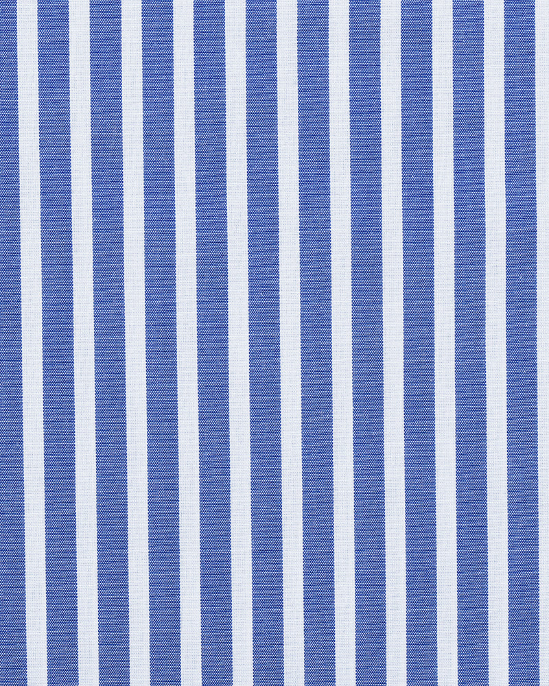 Cornflower Blue Bengal Stripes Shirt