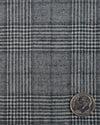 Drapers Black and White Glen Plaid Checks Suit