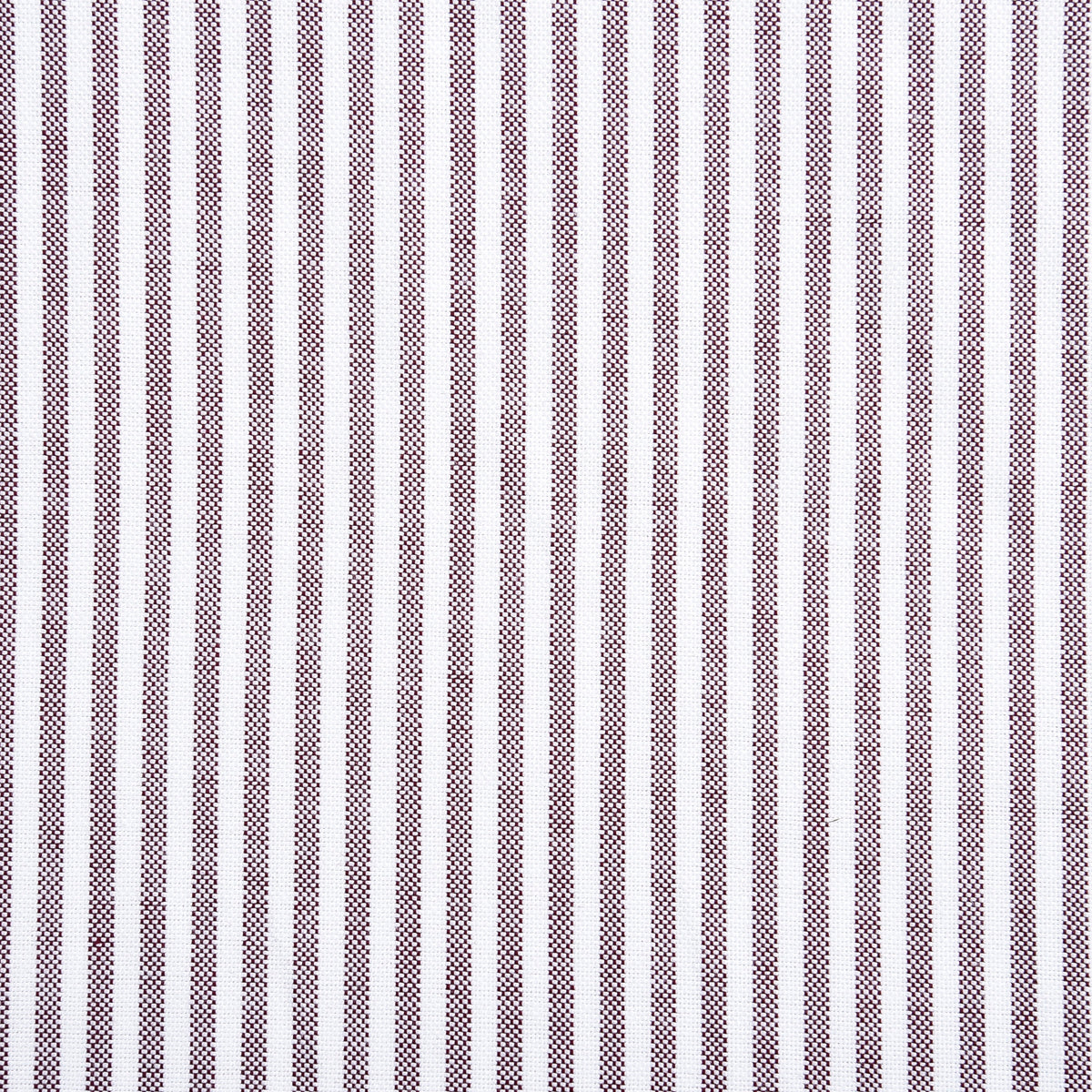 Maroon University Stripes Wrinkle Resistant Oxford Shirt - 6