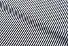 Dark Black Pencil Stripes On White