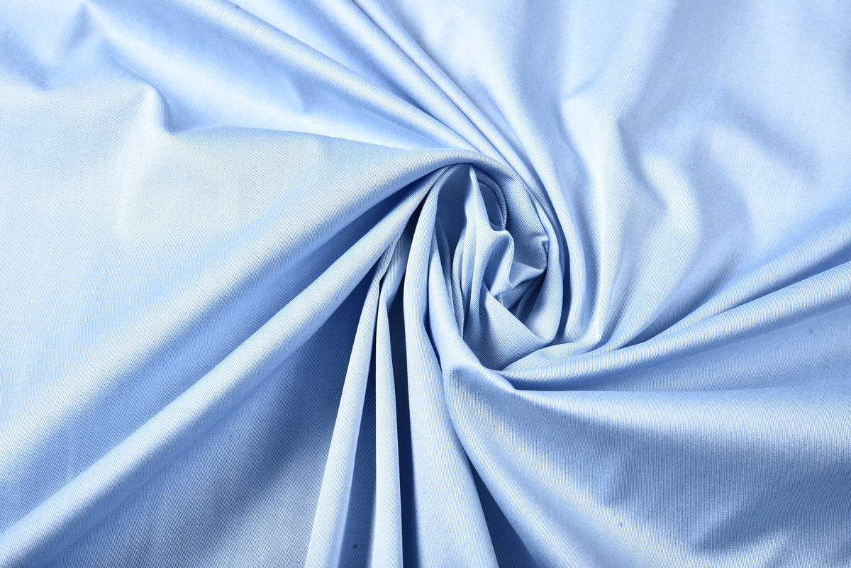 Business Shirt: Sky Blue Twill - 5