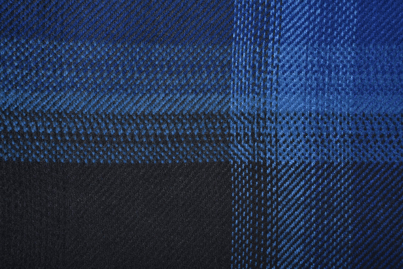 Black Blue Bold Checks