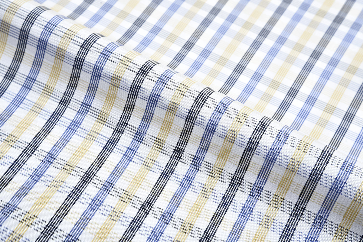 Country Blue Yellow Tatersall Shirt - 9