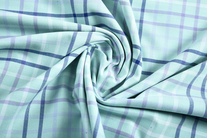 Mint Green Check Shirt