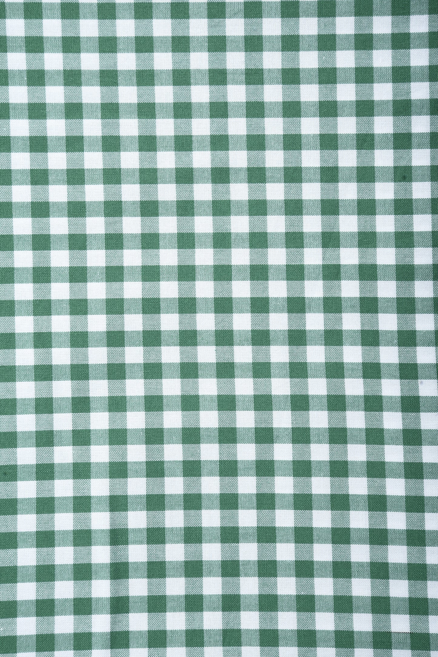 Green Gingham Checks