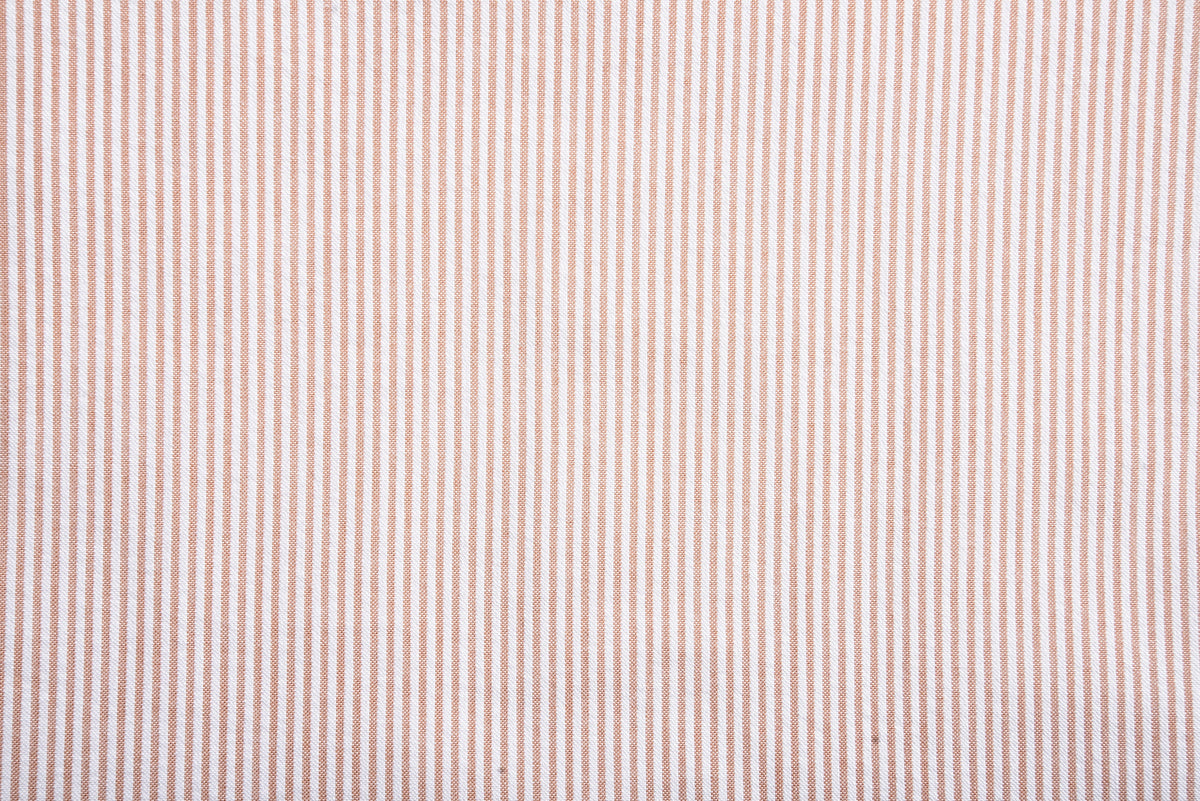 Orange Dress Stripes Seersucker - 3