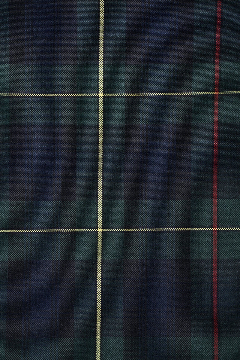 Navy Green Red Bold Checks