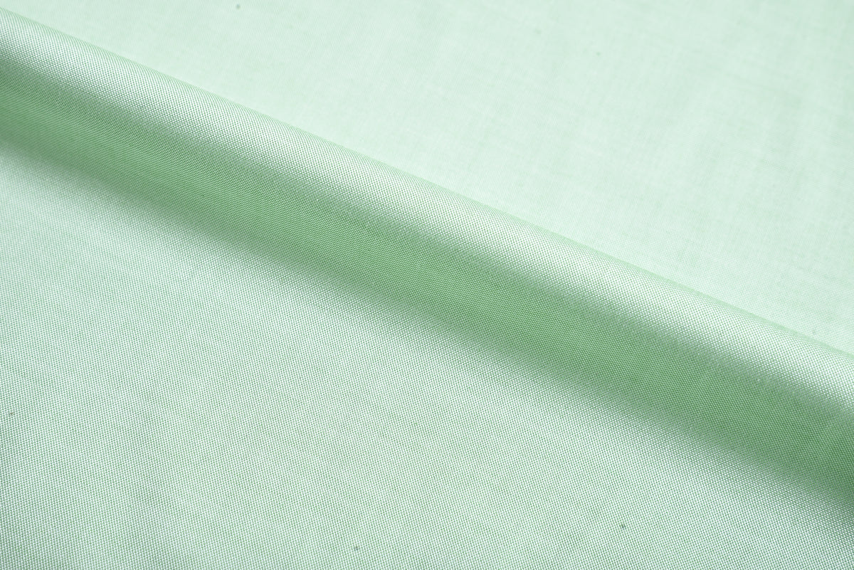 Light Pistachio Green Dress Chambray Shirt - 1