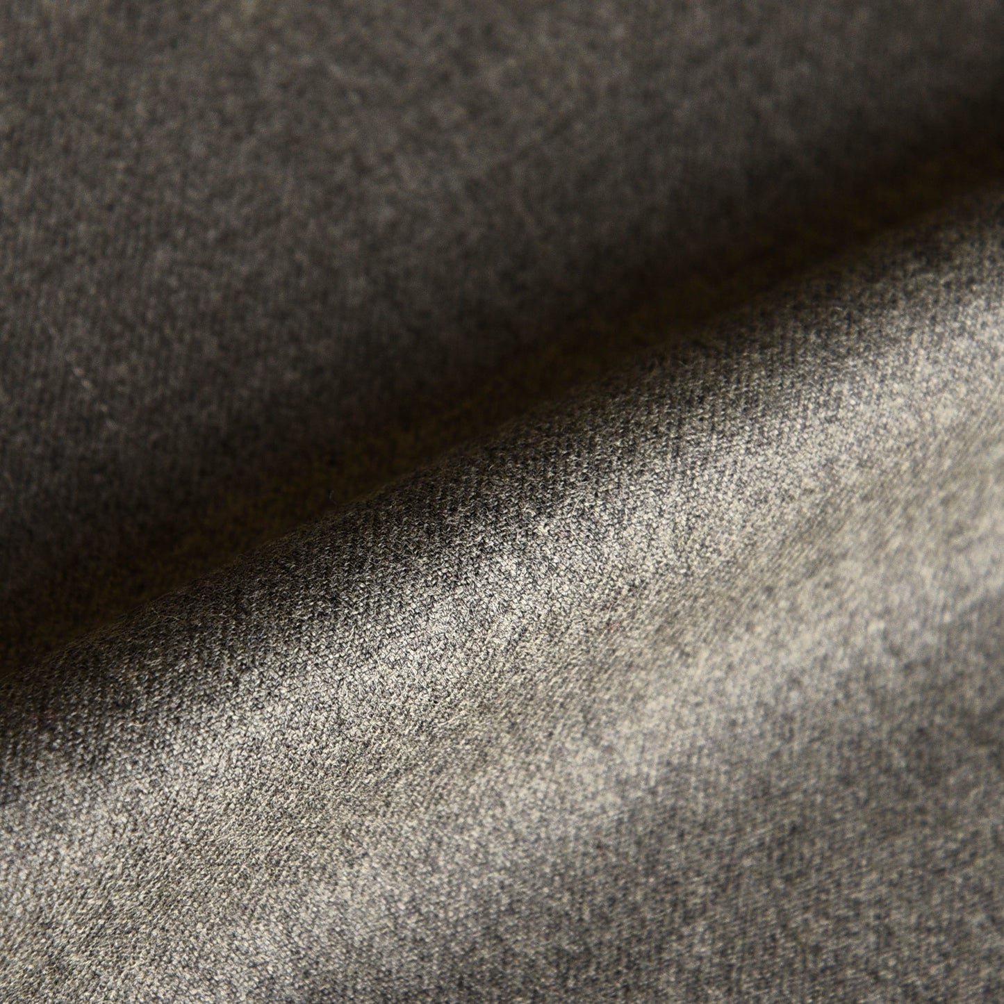 Dugdale Ash Grey Wool Flannel Dress Pant