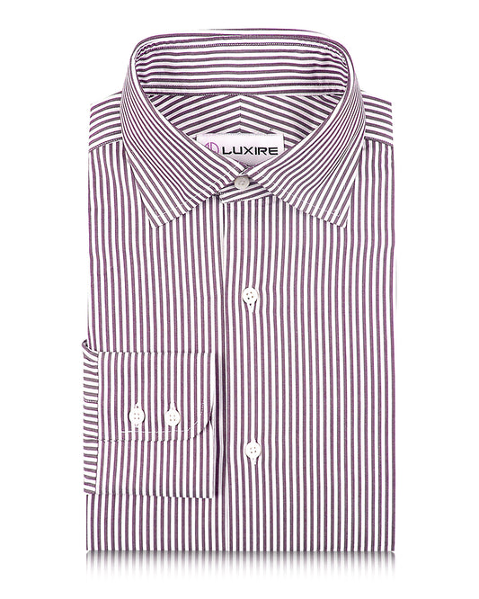 Brown Dress Stripes Twill