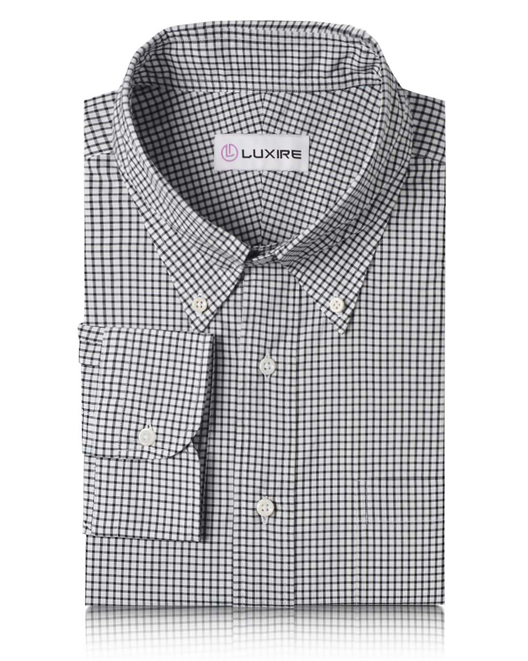 Friday Shirt: Black Graph Checks - 1