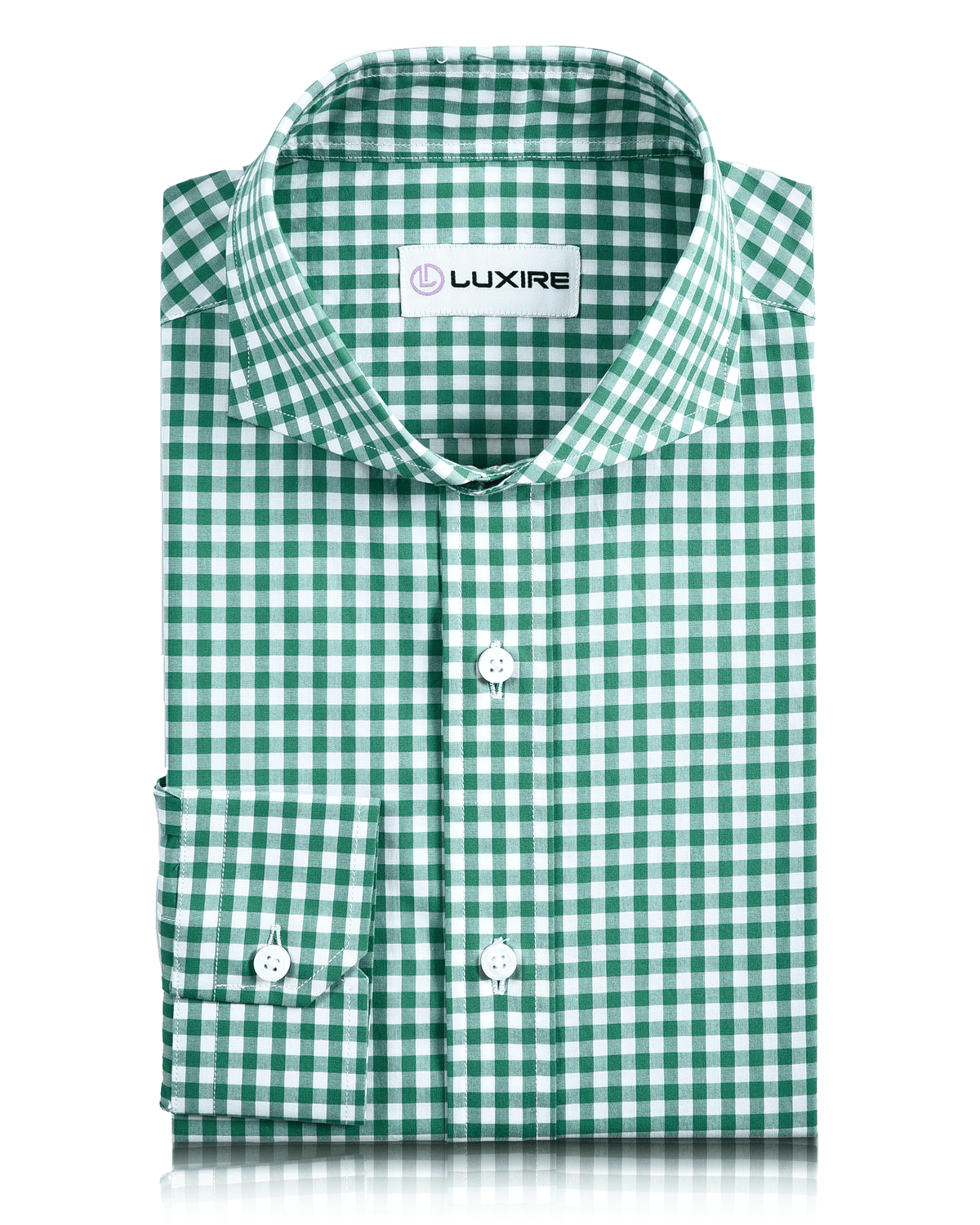 Green Gingham Checks - 1