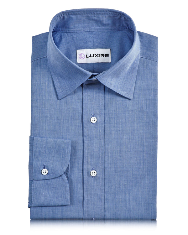 Ink Blue End on End Shirt