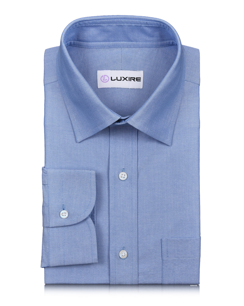 Blue Pinpoint Oxford Dress Shirt