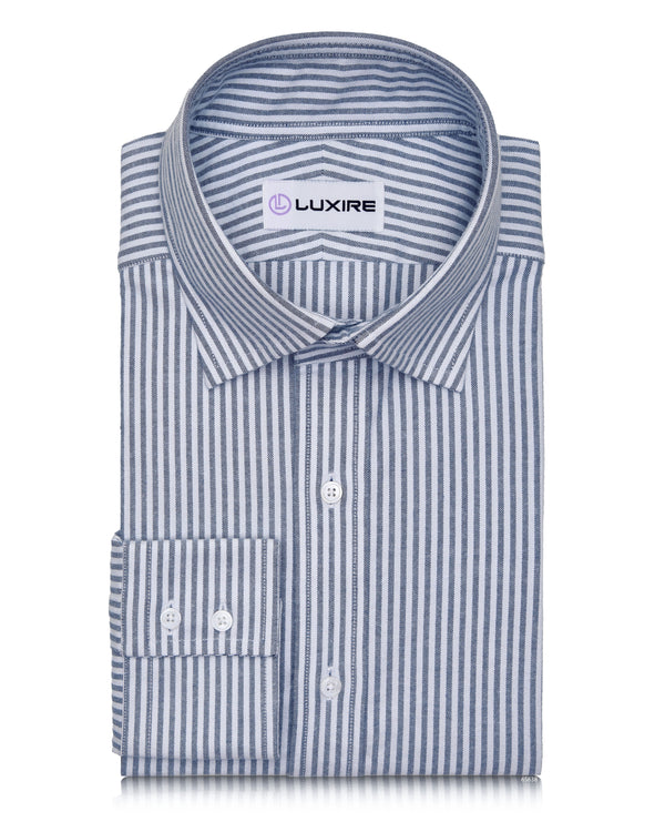 Dark Navy Bengal Stripes