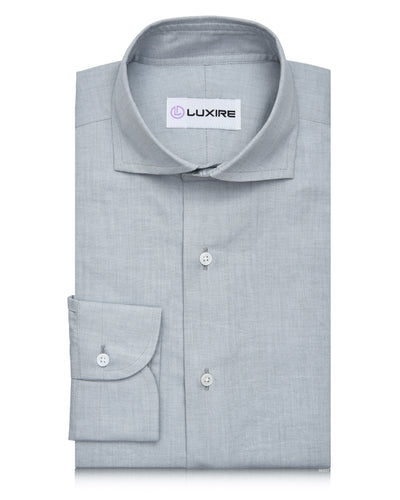 Grey Dress Shirt End on End