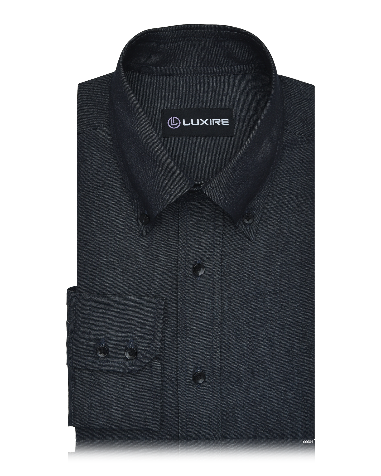 Bluish Grey Denim Shirt