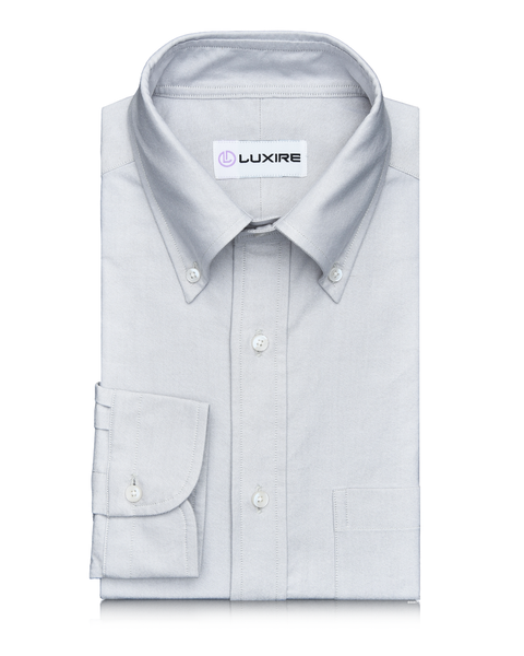 Pale Grey Oxford Shirt