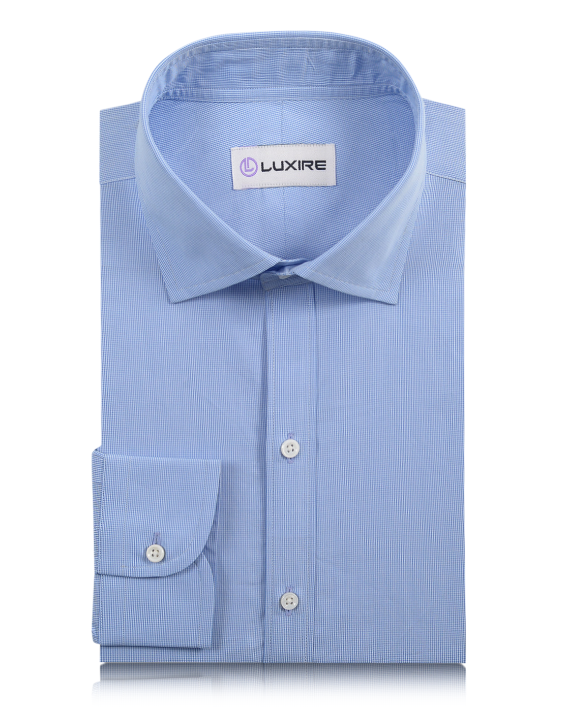 Blue Micro Check 60's - 1