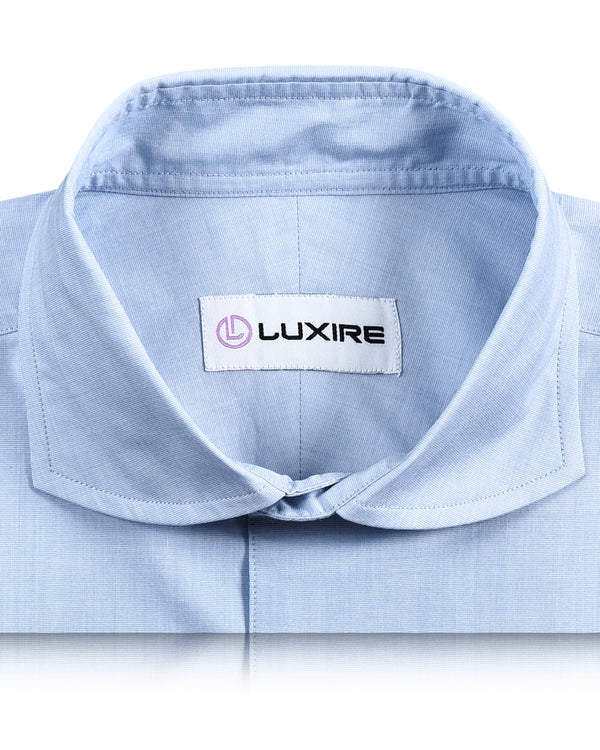 Brembana Powder Blue End On End Shirt