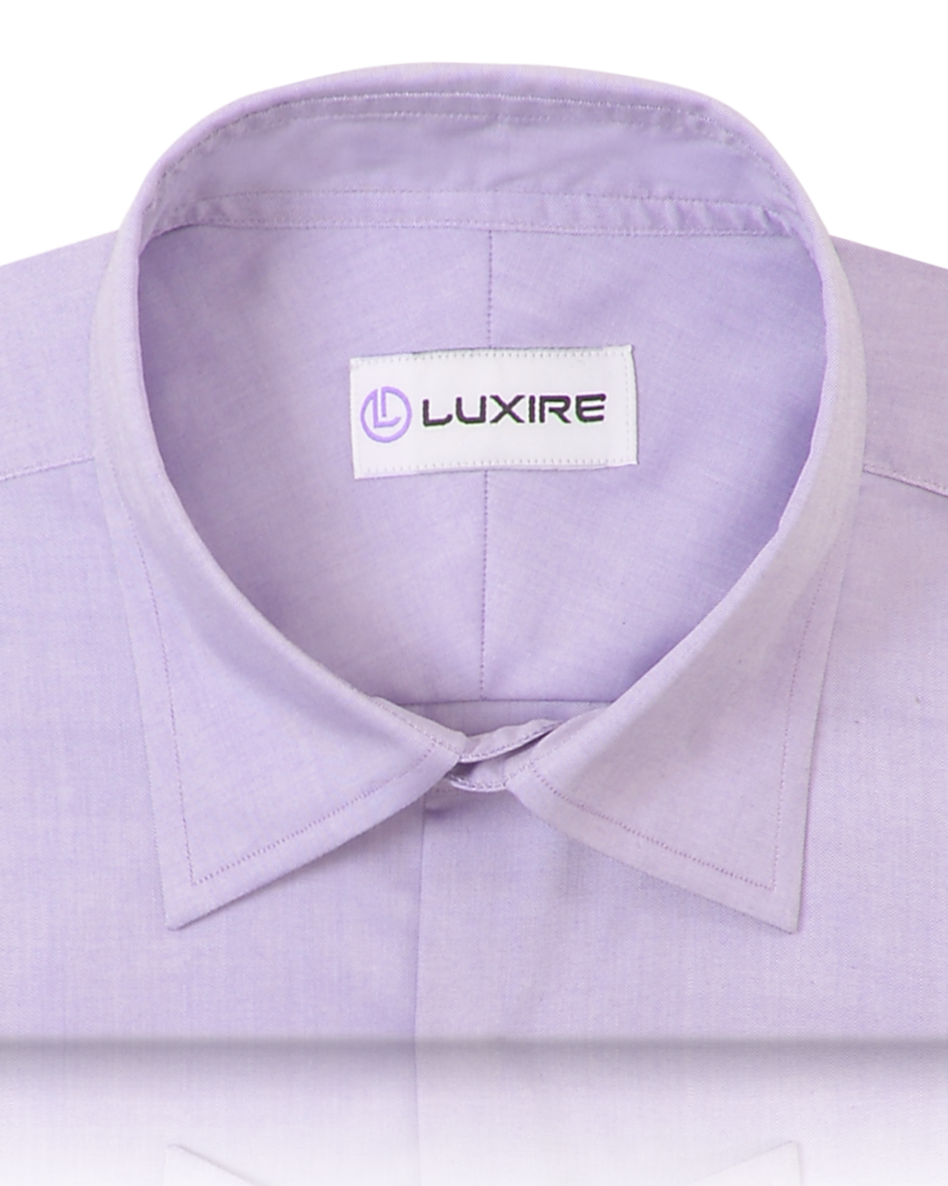 Classic Purple Pinpoint Oxford - 2