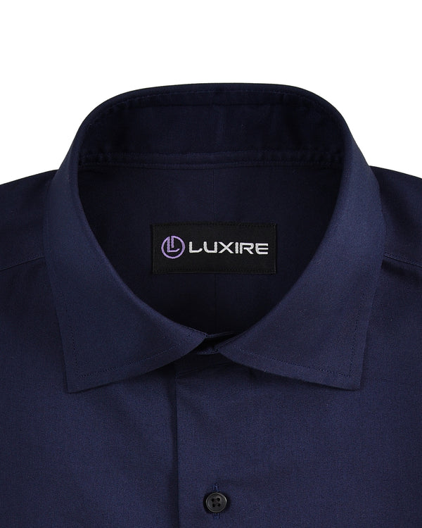 Navy Cotton Shirt