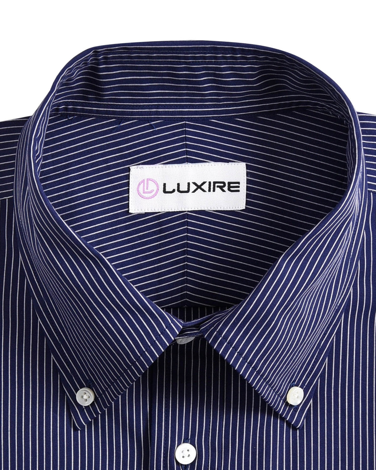 Navy White Pin Stripes - 2