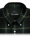 Tartan Checks Green Black Yellow Shirt