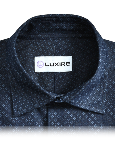 Indigo Denim Wabash Printed