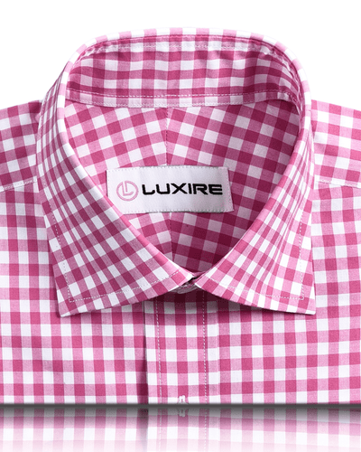 Pink Gingham Checks