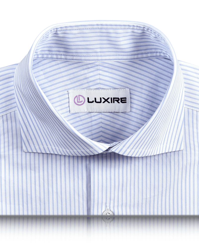 Pale Blue Dress Stripes Shirt