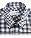 Maroon With Blue Green Tattersall Checks Twill Shirt