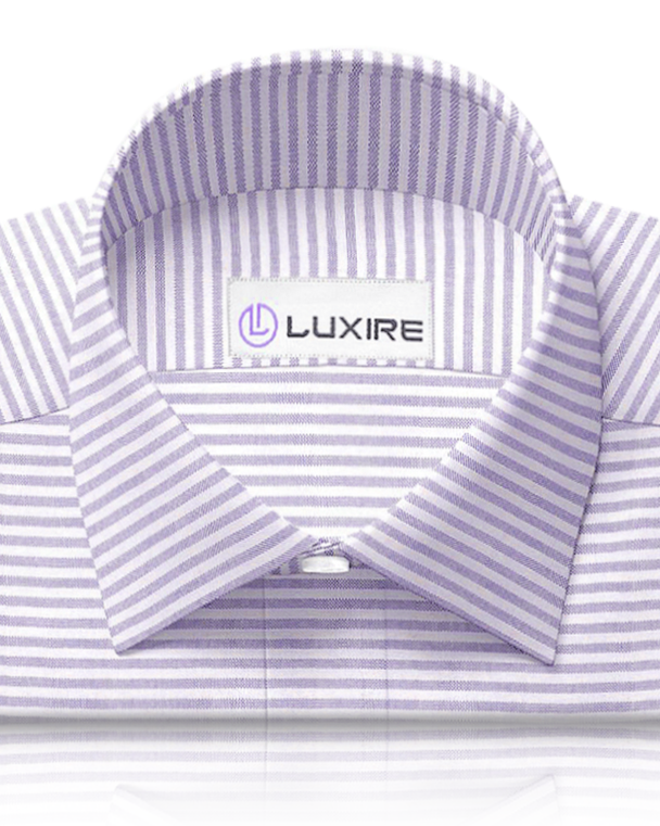 Purple Candy Stripes Oxford - 2