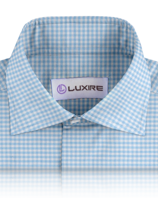 Albini: Light Blue Gingham - 2