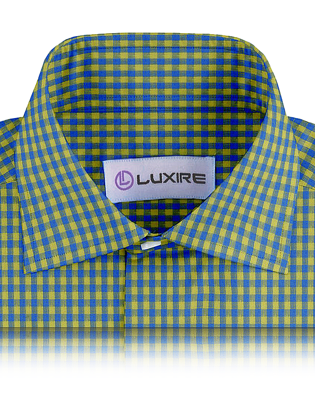 Linen: Yellow Blue Gingham