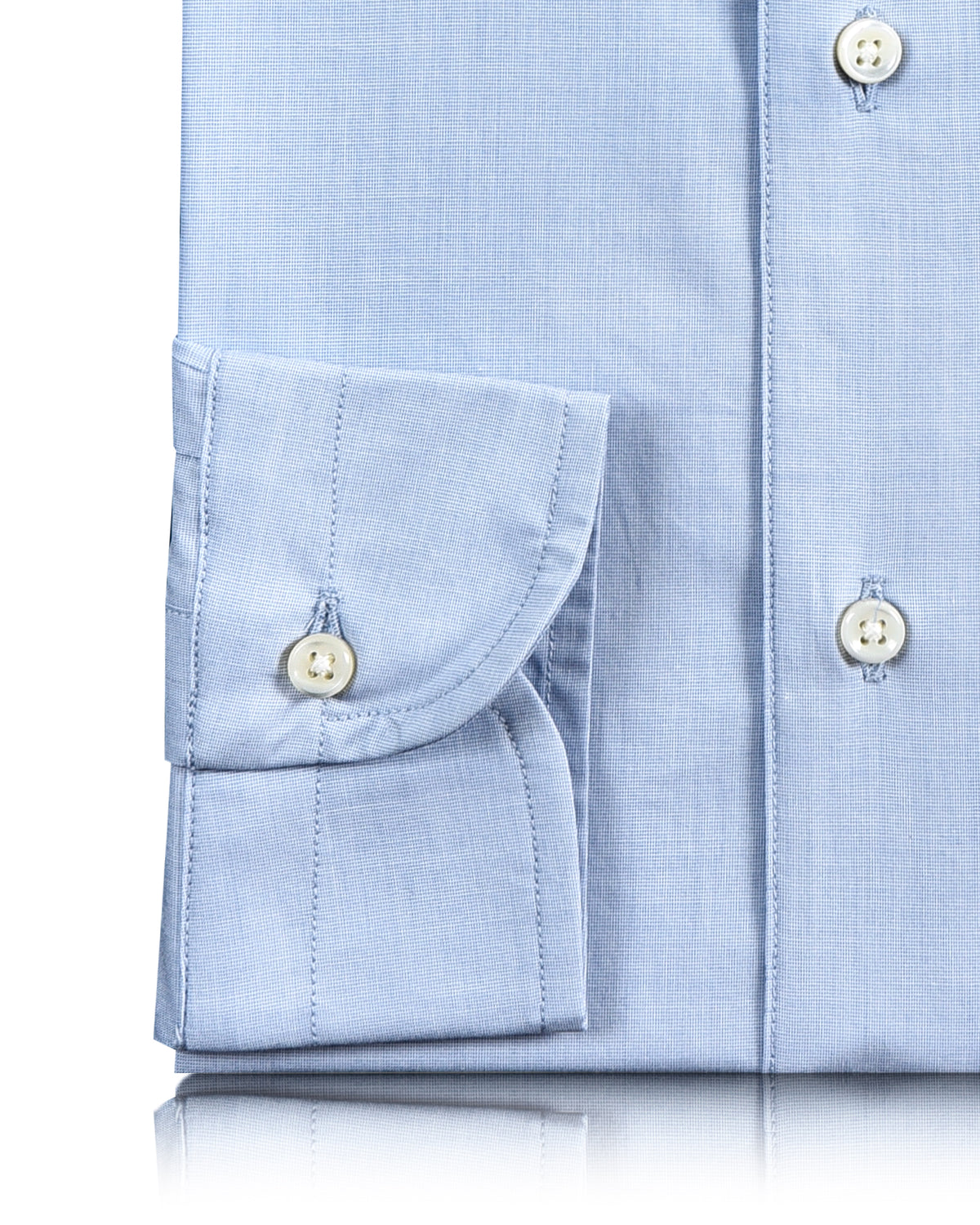Brembana Powder Blue End On End Shirt - 3