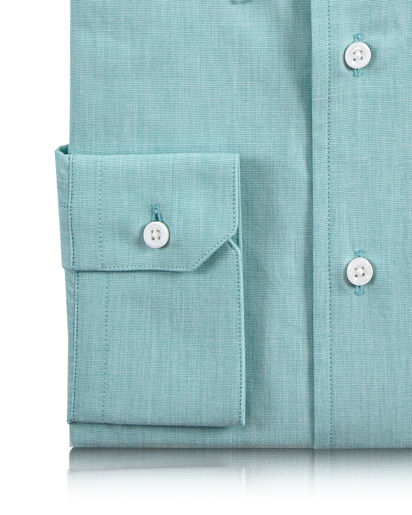 Sea Green End on End Dress Shirt