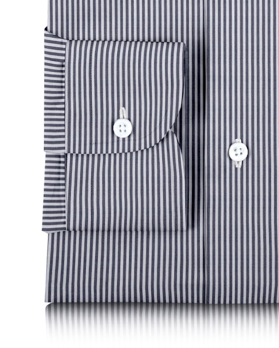 Navy Candy Stripes Every-day Shirt