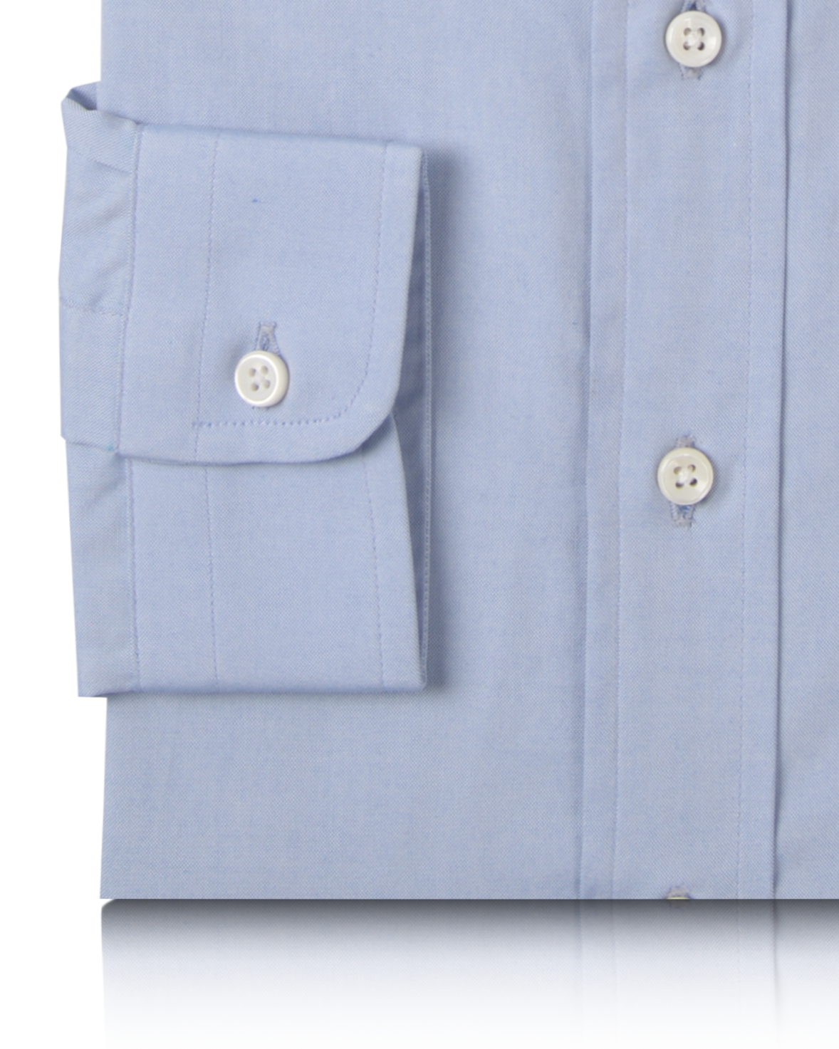 Blue Pinpoint Oxford - 3