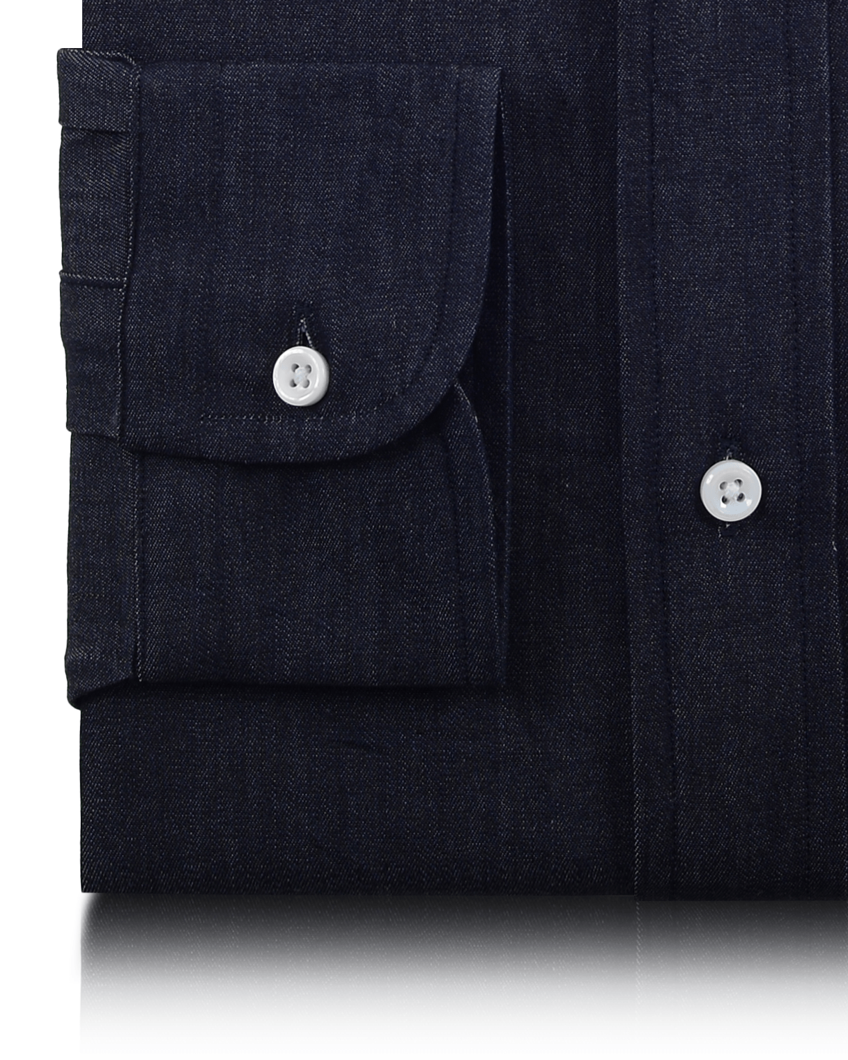 Dark Indigo Denim Chambray Shirt