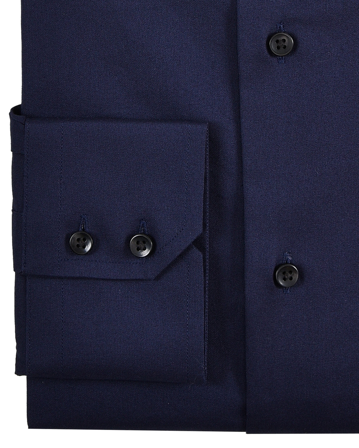 Navy Cotton Shirt - 3