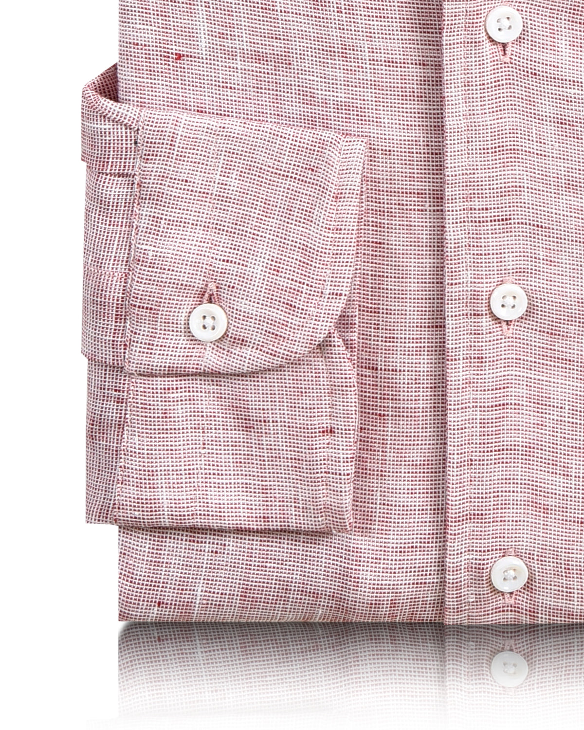 Linen: Red End on End - 3