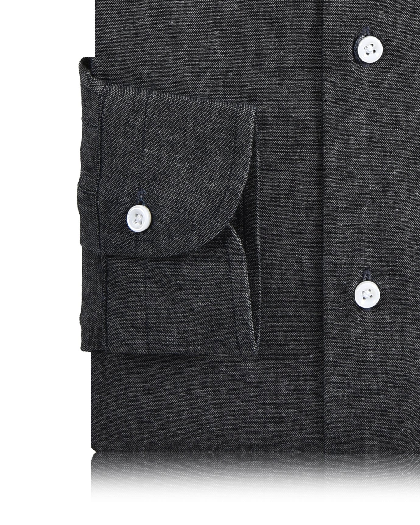 Dark Grey Chambray Shirt