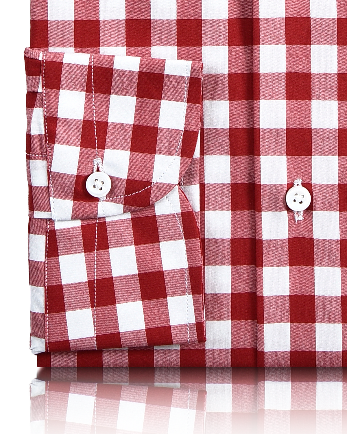 Red Gingham Shirt - 3