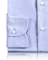 Sky Blue Herringbone Shirt