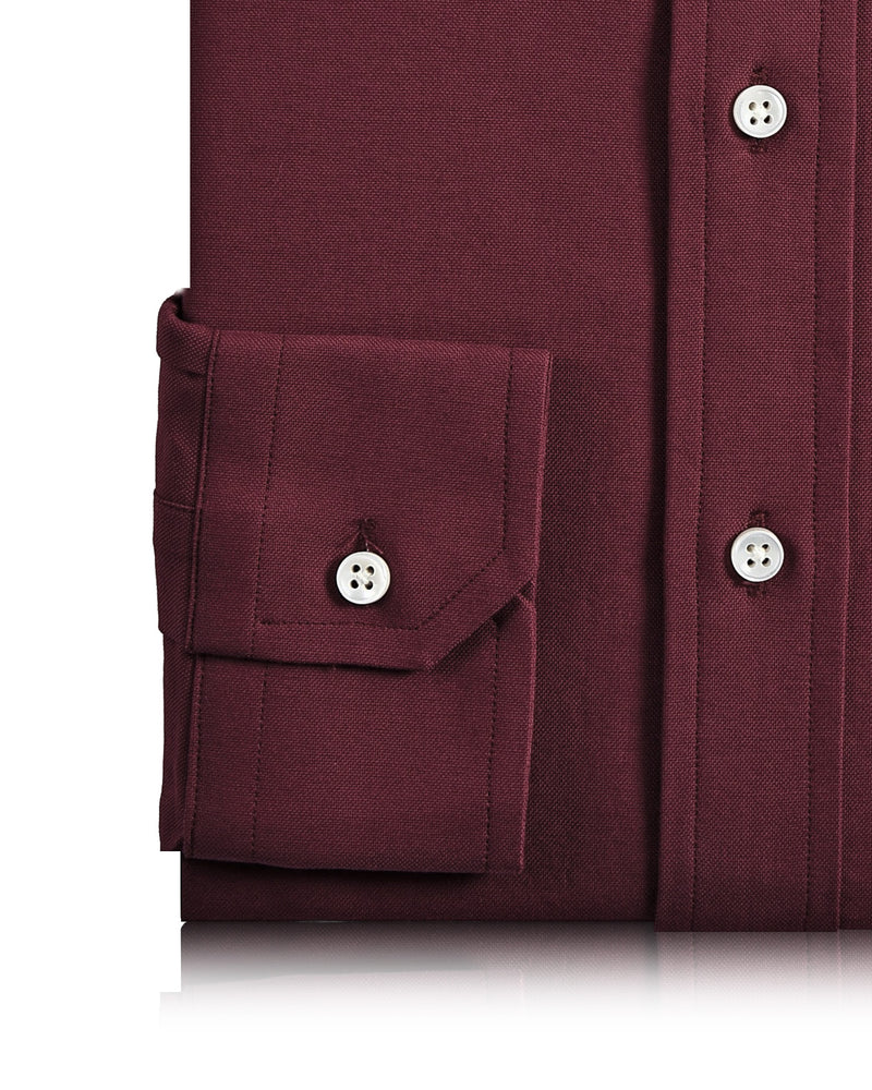 Maroon oxford Shirt