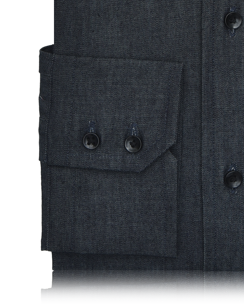 Bluish Grey Denim Shirt