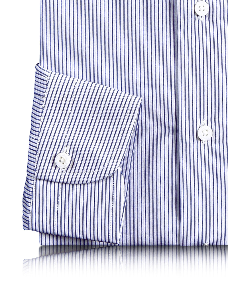 Navy Double Mille Stripes