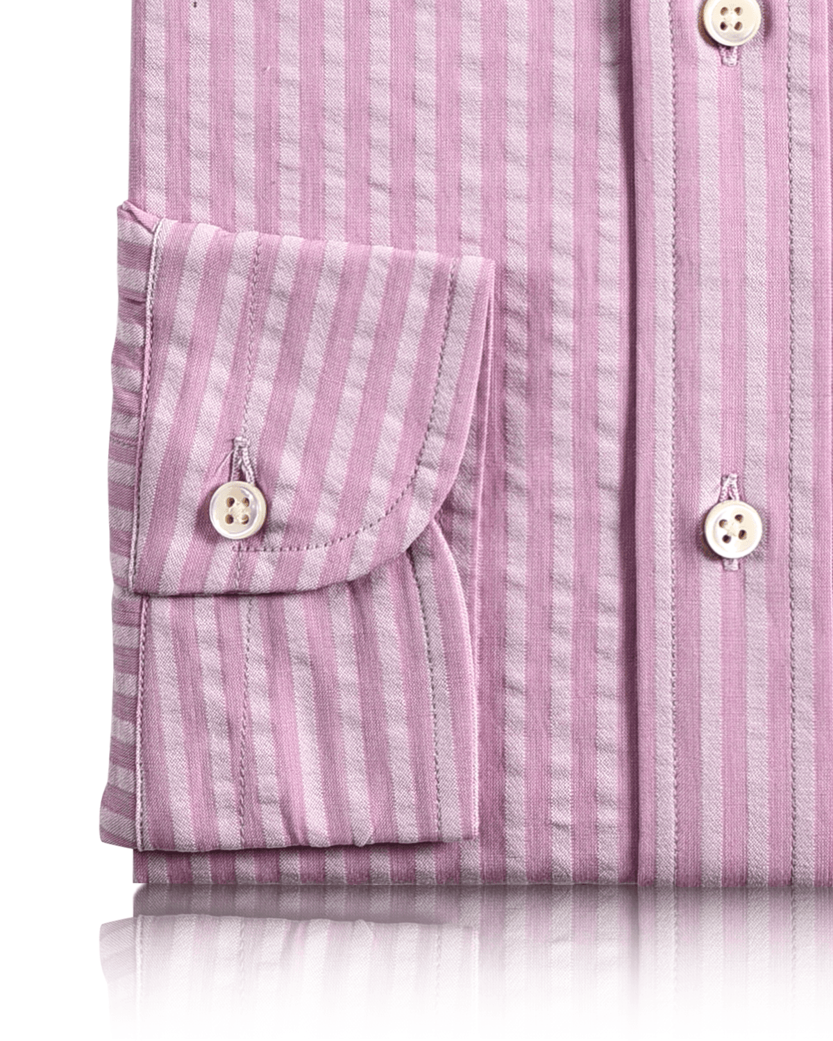 Magenta Stripes Seersucker - 3